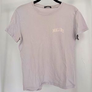 PacSun Light Purple Grey Malibu Top S